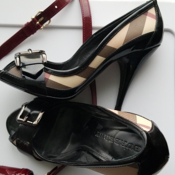 burberry high heels